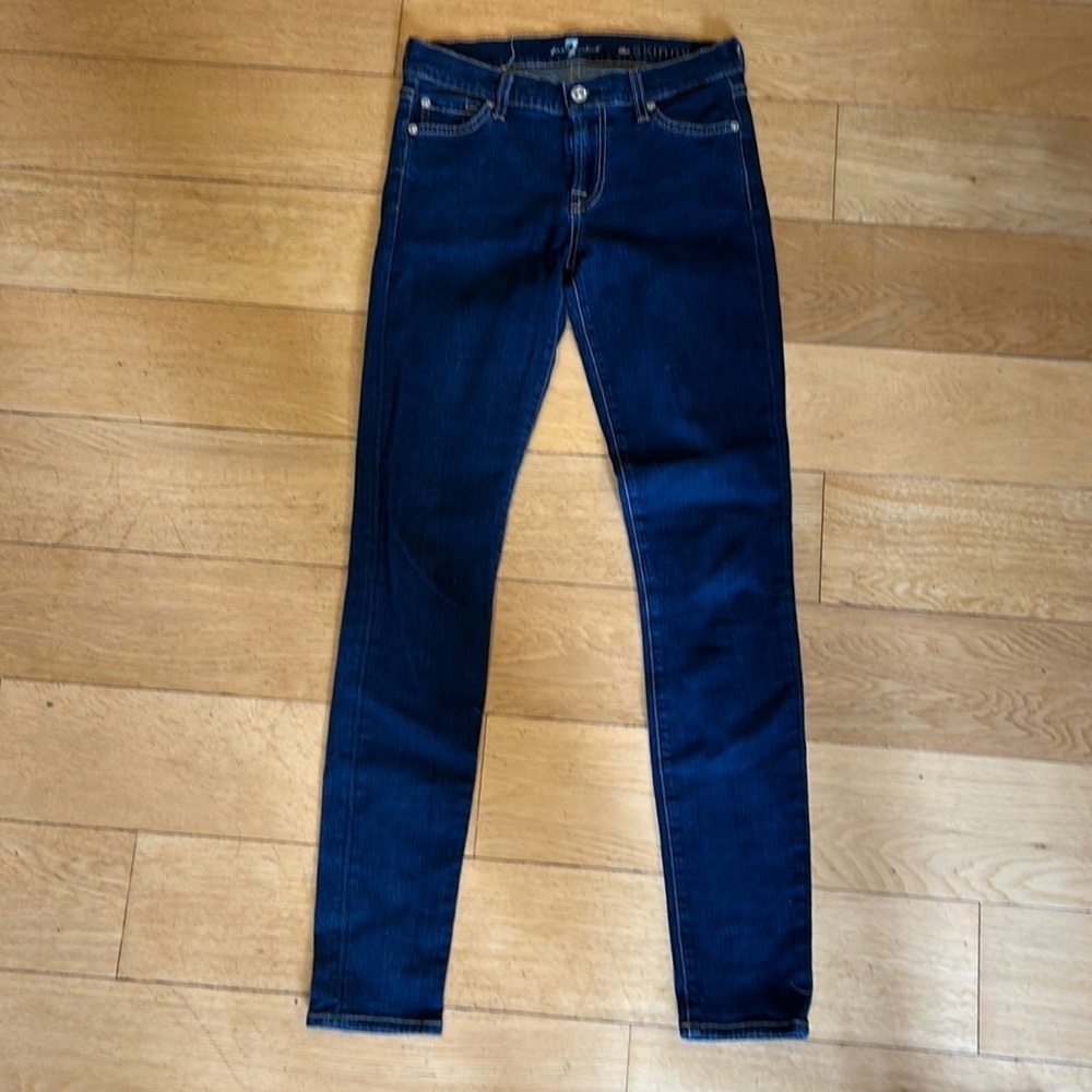 7 For All Mankind Dark Blue Women's Jeans